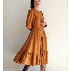 Town Clothes Rosa Prairie Dress Copper - S